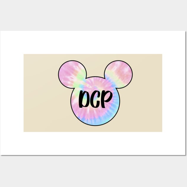 dcp tie dye ears Wall Art by lolsammy910